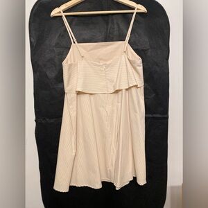 H&M Cream Strappy Dress